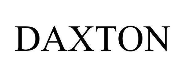 Trademark Logo DAXTON