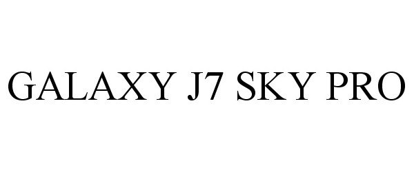  GALAXY J7 SKY PRO