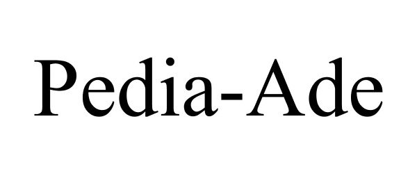Trademark Logo PEDIA-ADE