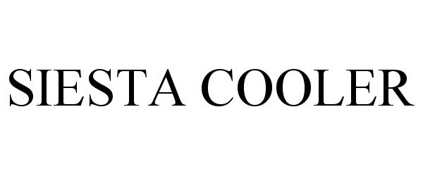  SIESTA COOLER