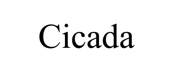 Trademark Logo CICADA