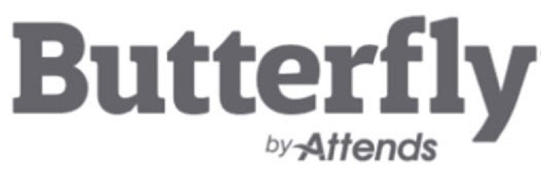 Trademark Logo BUTTERFLY BY ATTENDS