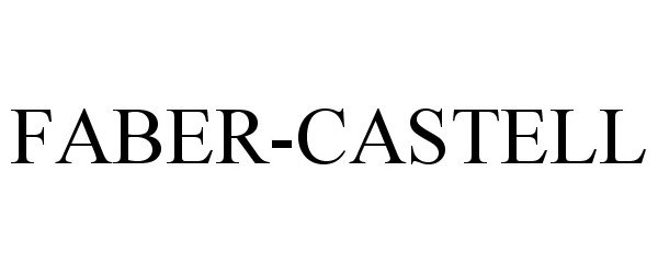 Trademark Logo FABER-CASTELL