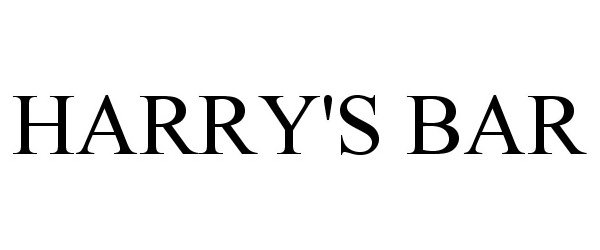 HARRY'S BAR