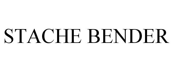 Trademark Logo STACHE BENDER