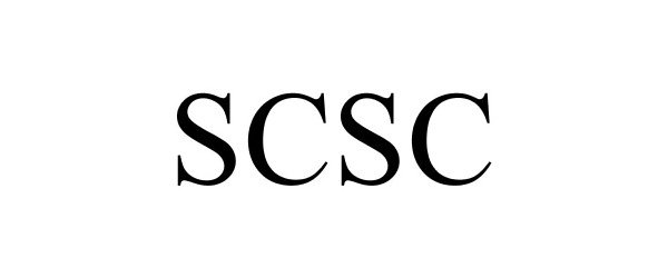 Trademark Logo SCSC