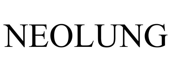 Trademark Logo NEOLUNG