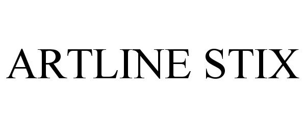 Trademark Logo ARTLINE STIX