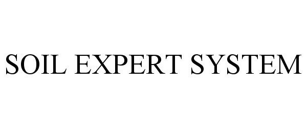  SOIL EXPERT SYSTEM