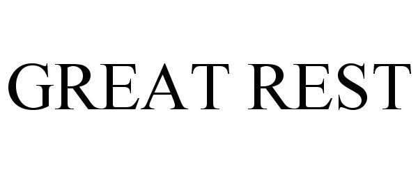 Trademark Logo GREAT REST