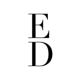 Trademark Logo ED