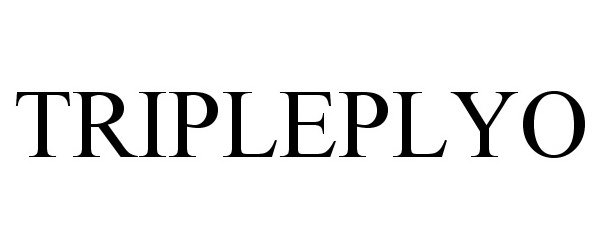 Trademark Logo TRIPLEPLYO