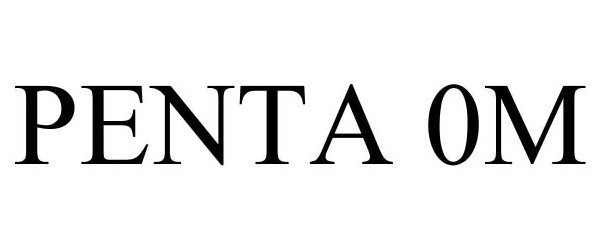 Trademark Logo PENTA 0M
