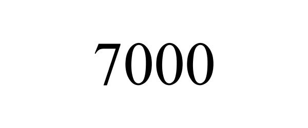 Trademark Logo 7000