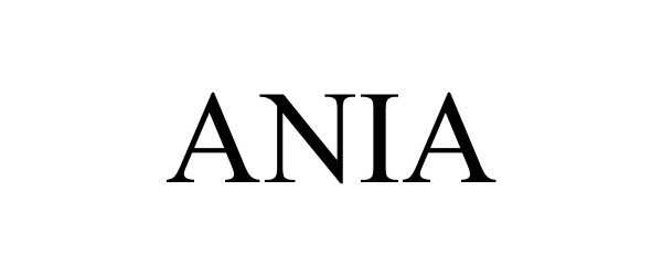 Trademark Logo ANIA