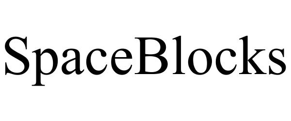 Trademark Logo SPACEBLOCKS