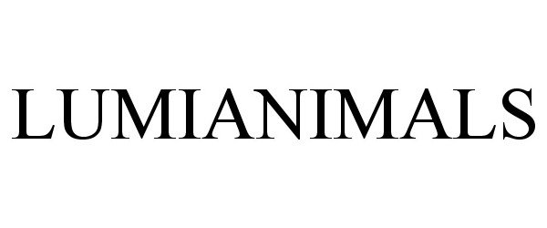 Trademark Logo LUMIANIMALS