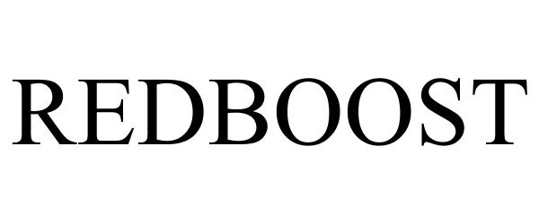 Trademark Logo REDBOOST