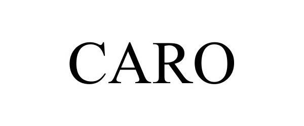 Trademark Logo CARO