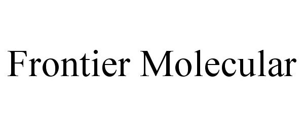 Trademark Logo FRONTIER MOLECULAR