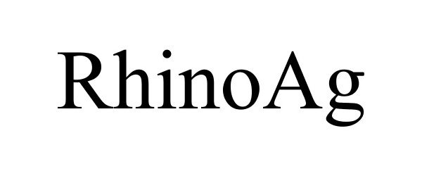 Trademark Logo RHINOAG