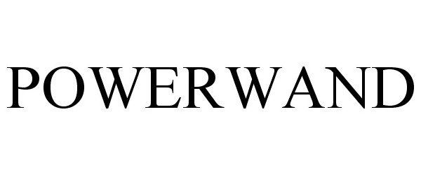 Trademark Logo POWERWAND
