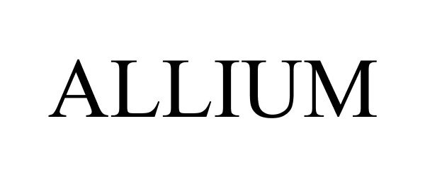 Trademark Logo ALLIUM