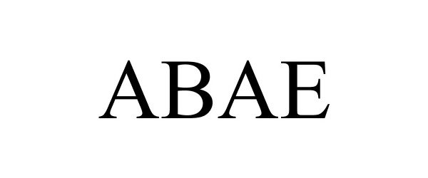 Trademark Logo ABAE