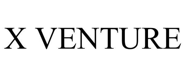 Trademark Logo X VENTURE
