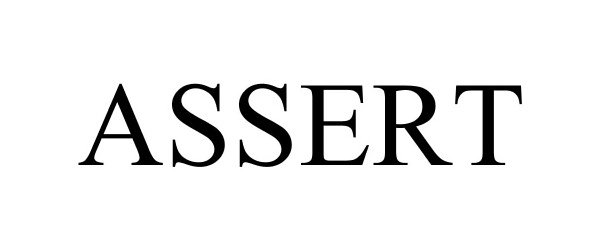 Trademark Logo ASSERT