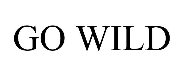 Trademark Logo GO WILD