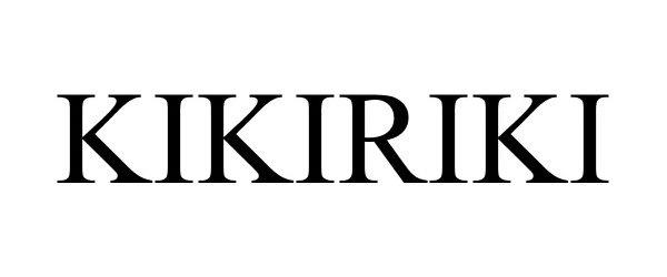Trademark Logo KIKIRIKI