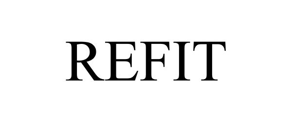 Trademark Logo REFIT