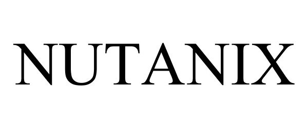 Trademark Logo NUTANIX