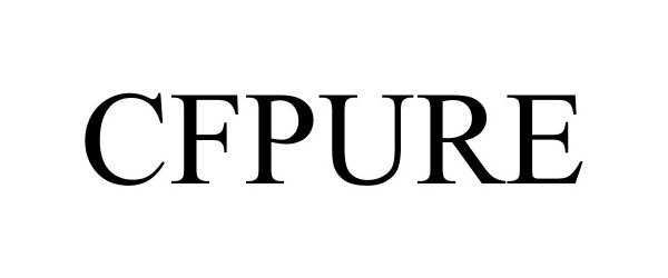 Trademark Logo CFPURE