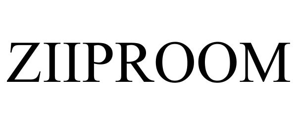 Trademark Logo ZIIPROOM