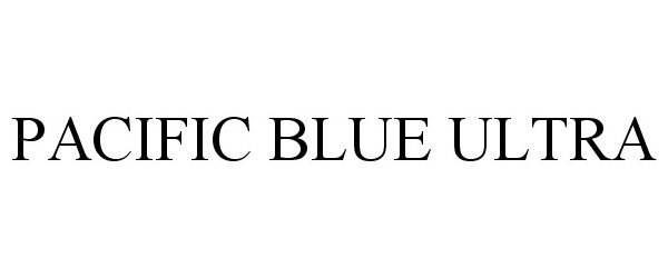Trademark Logo PACIFIC BLUE ULTRA
