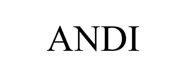 Trademark Logo ANDI