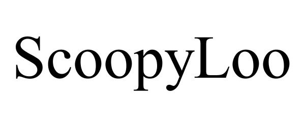 Trademark Logo SCOOPYLOO