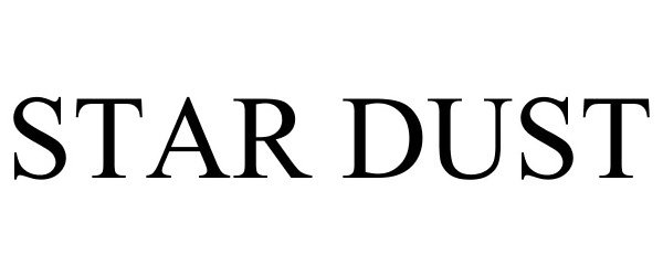 Trademark Logo STAR DUST