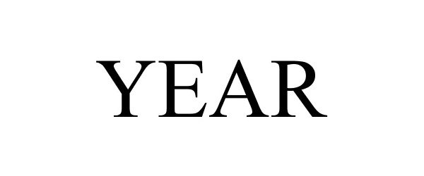 Trademark Logo YEAR