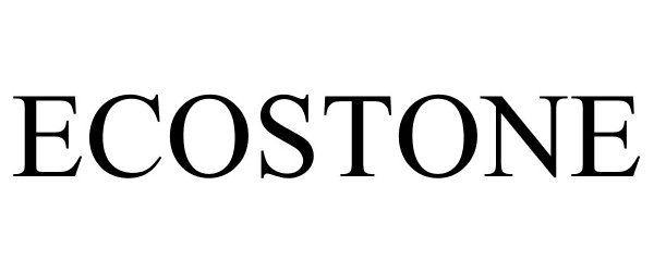 Trademark Logo ECOSTONE