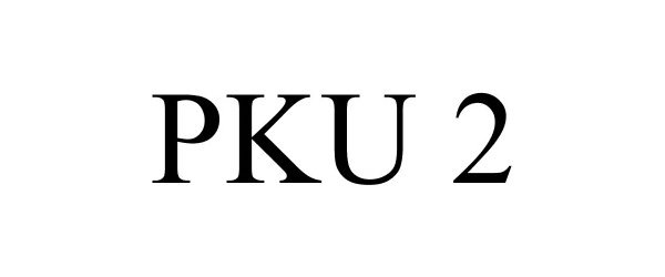 Trademark Logo PKU 2
