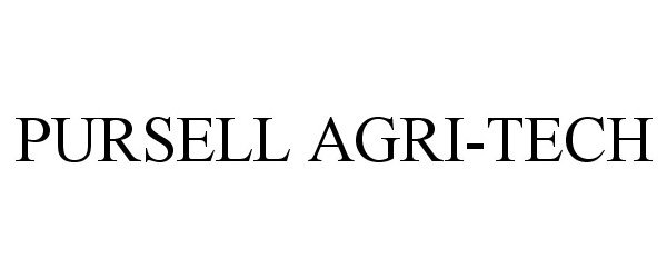  PURSELL AGRI-TECH