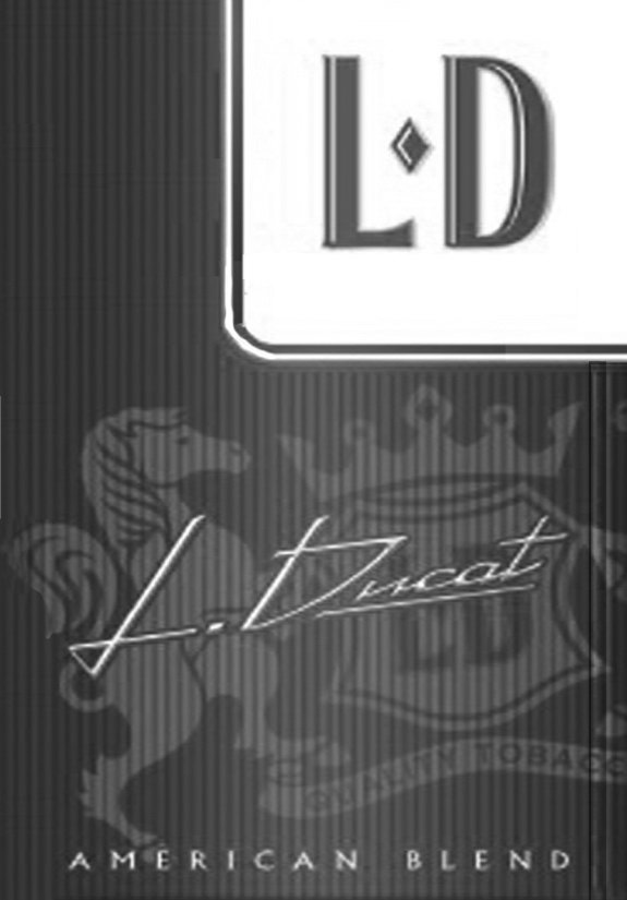 Trademark Logo LD L. DUCAT AMERICAN BLEND LD QUALITY TOBACC