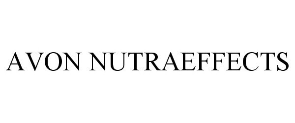 Trademark Logo AVON NUTRAEFFECTS
