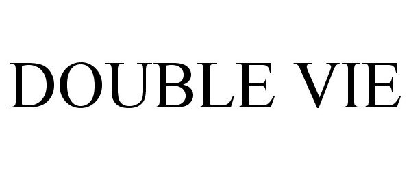 Trademark Logo DOUBLE VIE