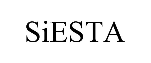 Trademark Logo SIESTA