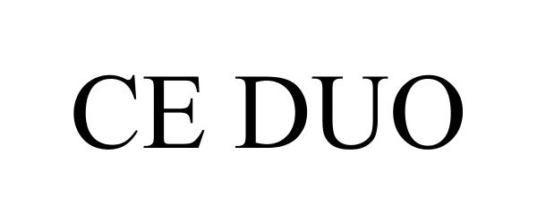 Trademark Logo CE DUO