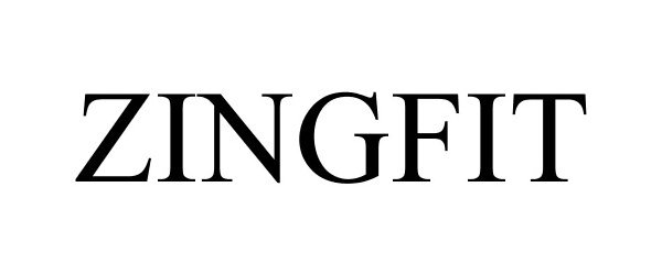 Trademark Logo ZINGFIT